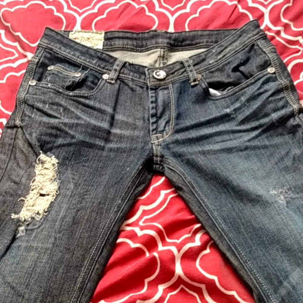 Machine nouvelle jeans